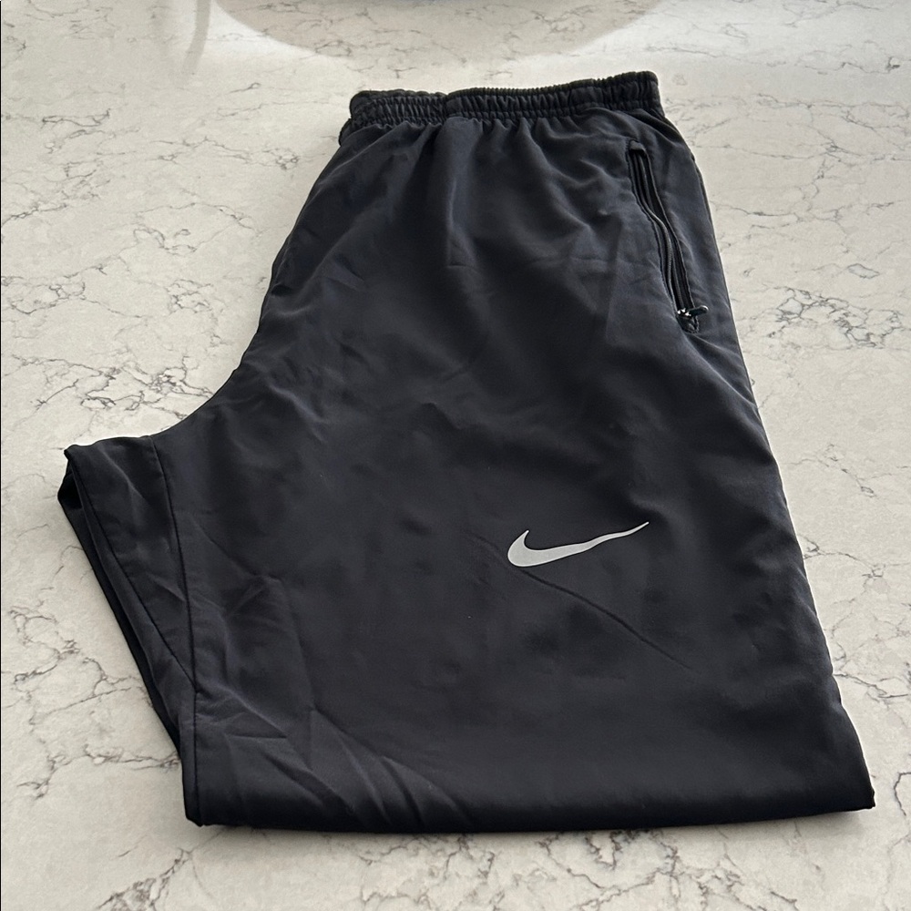 Nike Charcoal Joggers with Silver Logo